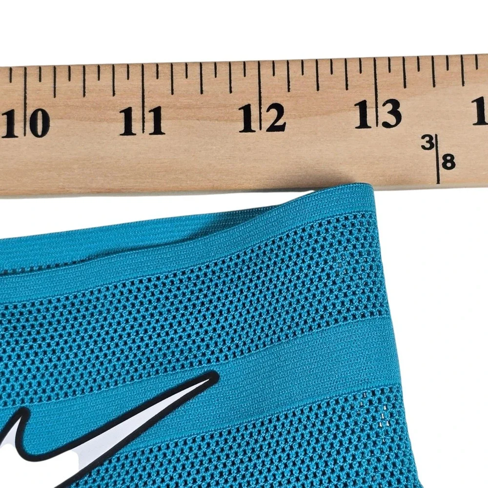 Nike Court Dri-FIT Slam Coconut/Teal AOP Pleated Tennis Skirt Skort- Women's Sm